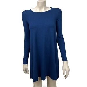Madewell‎ Blue Shift Style Long Sleeved Dress